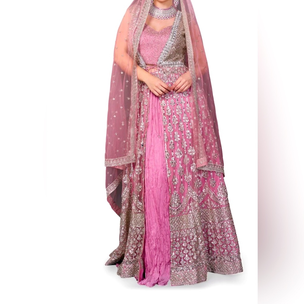 Beautiful pastel Pink party or wedding dress